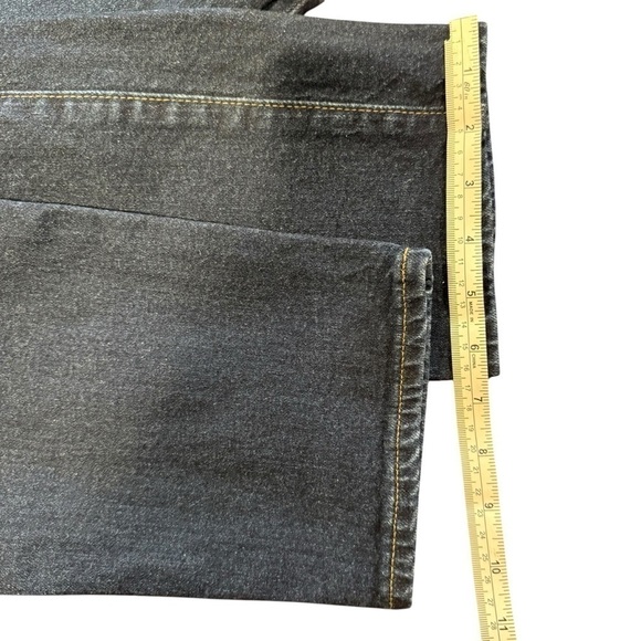 Men’s Gap Slim Straight Dark Worn Jeans size 29/30 - Picture 4 of 11